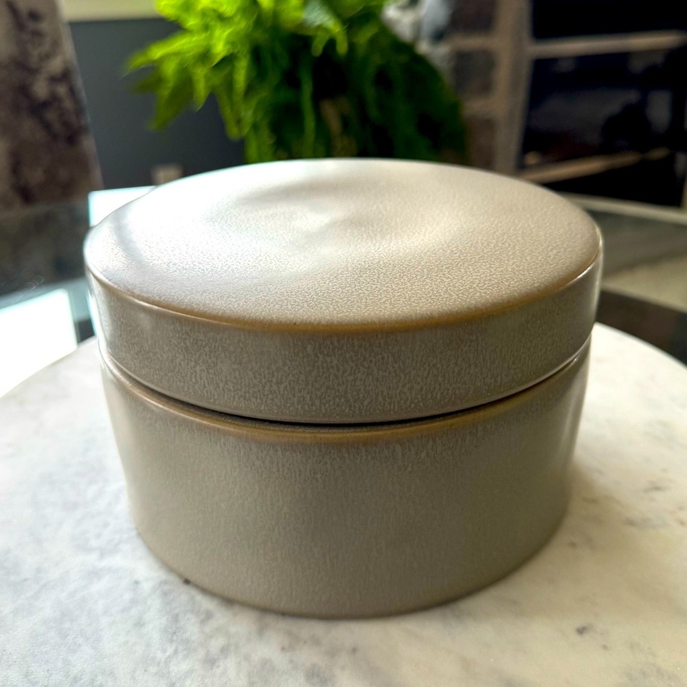Studio McGee Round Box Stoneware